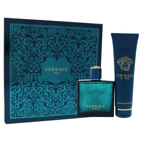 Versace Eros Cologne Gift Set .